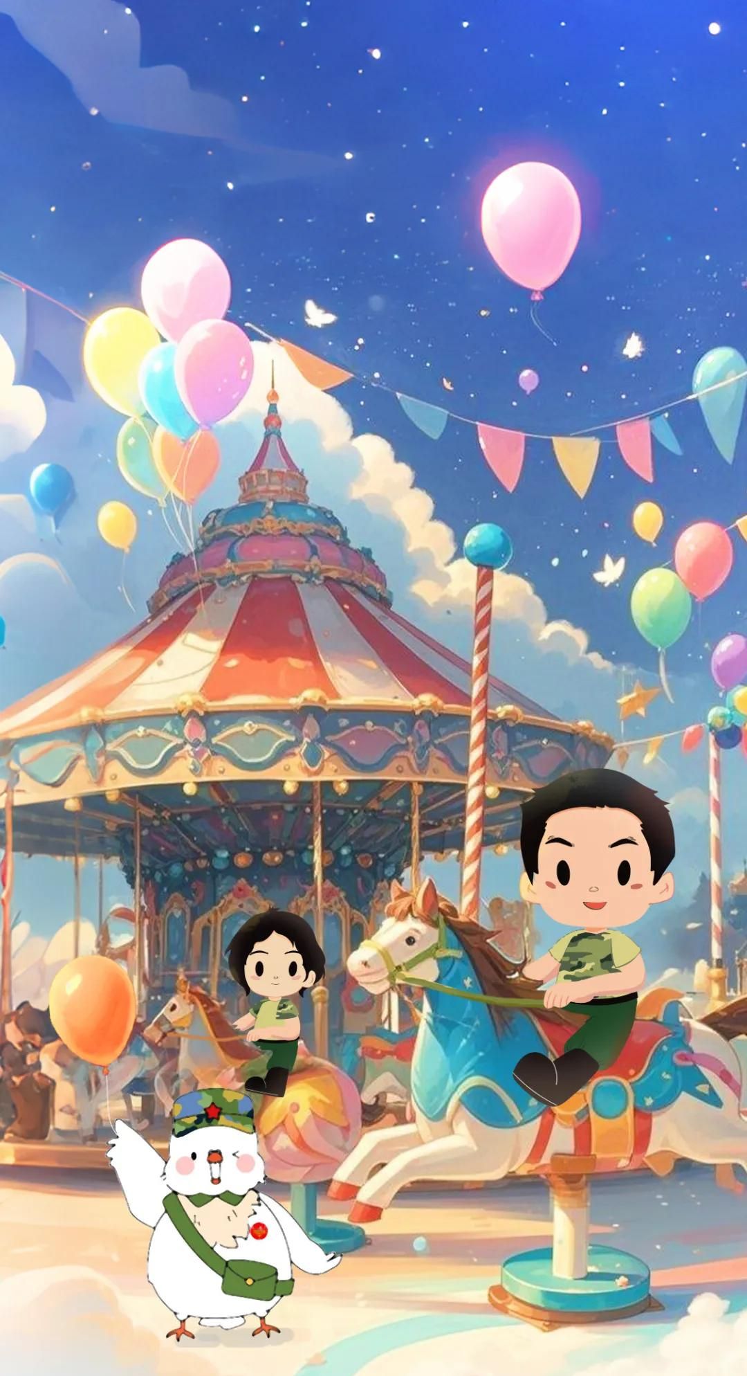 迷彩视界 | 童趣跃屏 · 高考“粽”榜 · 流光半夏!一键解锁六月壁纸