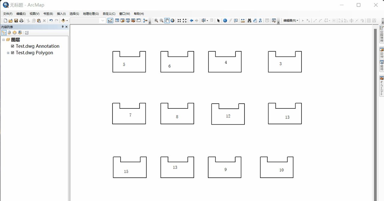 CAD导入ArcGIS拉伸建筑白模,并导出Sketchup模型