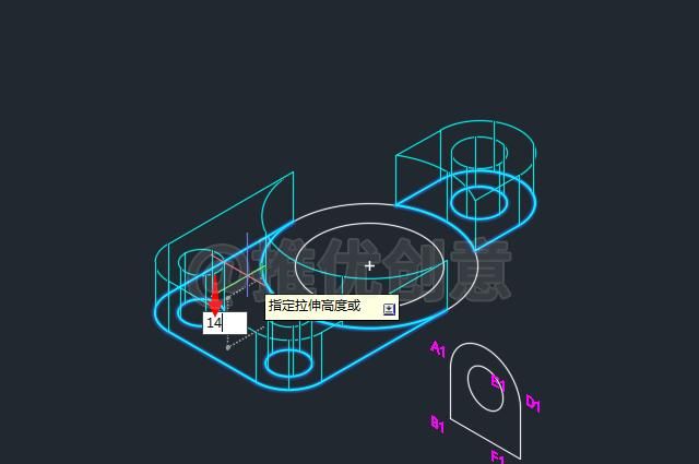 AutoCAD三维建模实战超级详细教程 cad三维绘图 cad画三维图 CAD习题