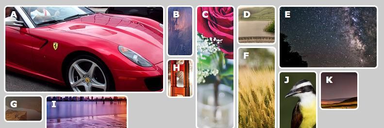 jQuery插件推荐系列（5）:几款流行优秀的流布局插件