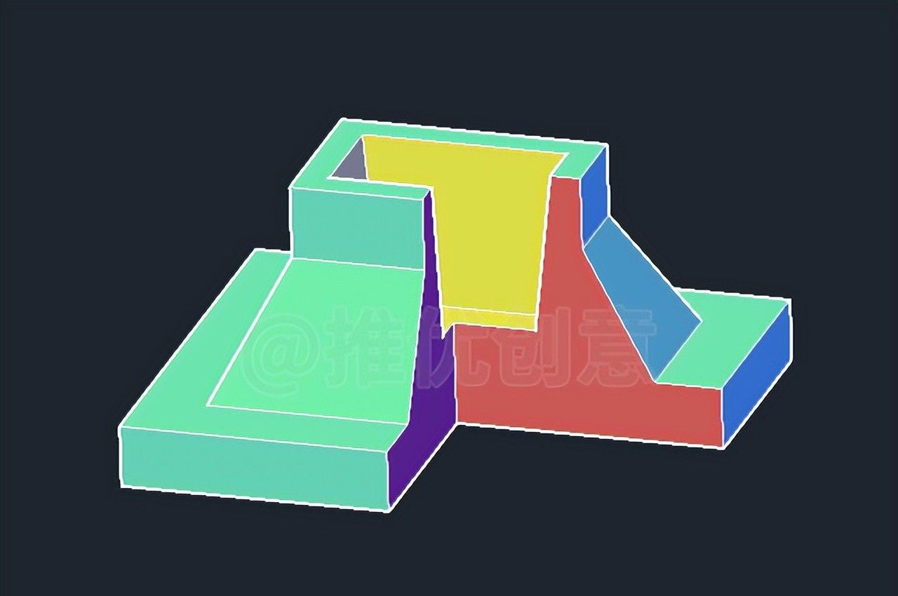 将前视图改为半剖前视图，并补画半剖左视图 机械制图 CAD三维建模