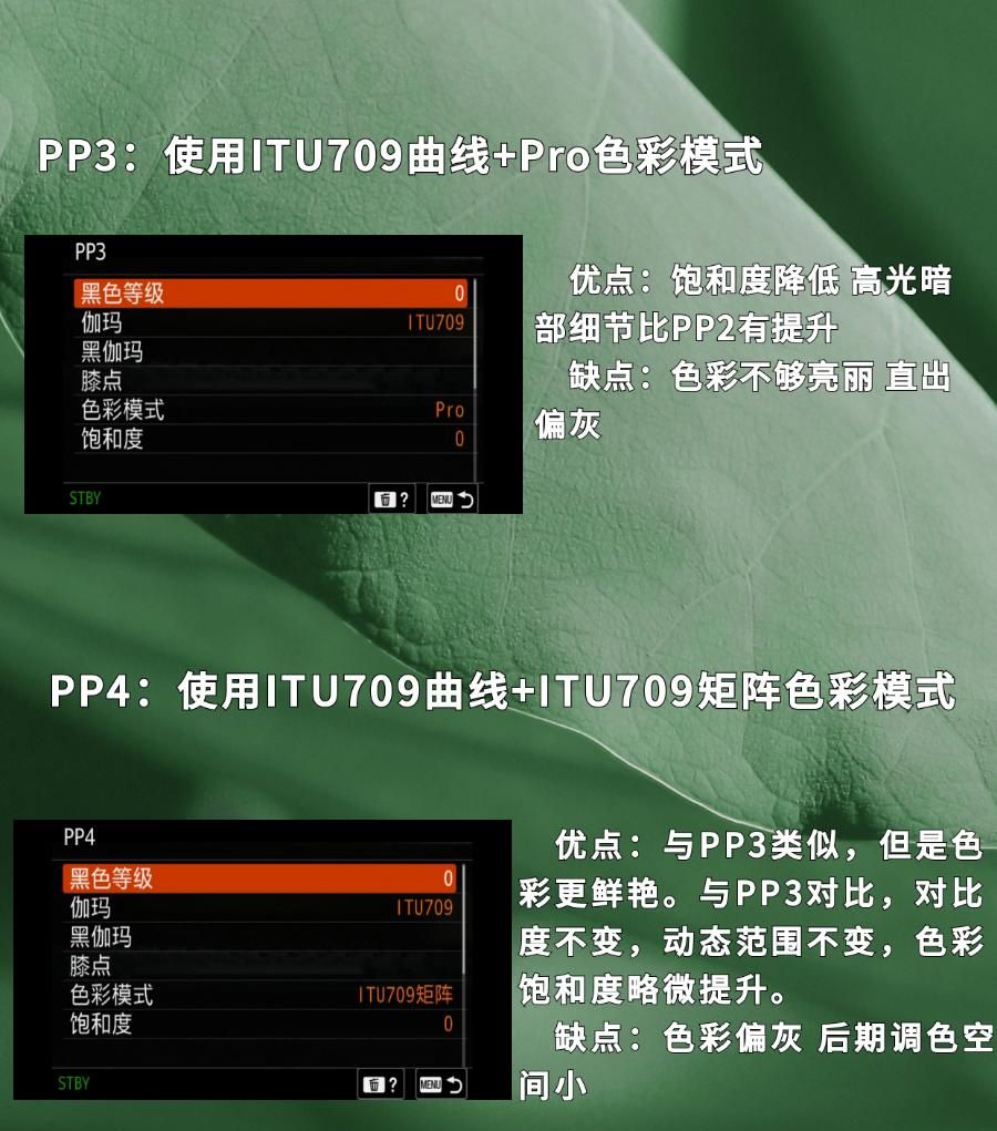 神秘的索尼PP1到PP11是什么?该如何选择PP值?