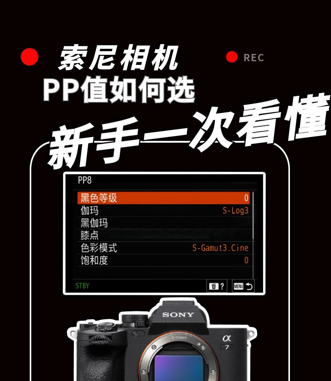 神秘的索尼PP1到PP11是什么?该如何选择PP值?