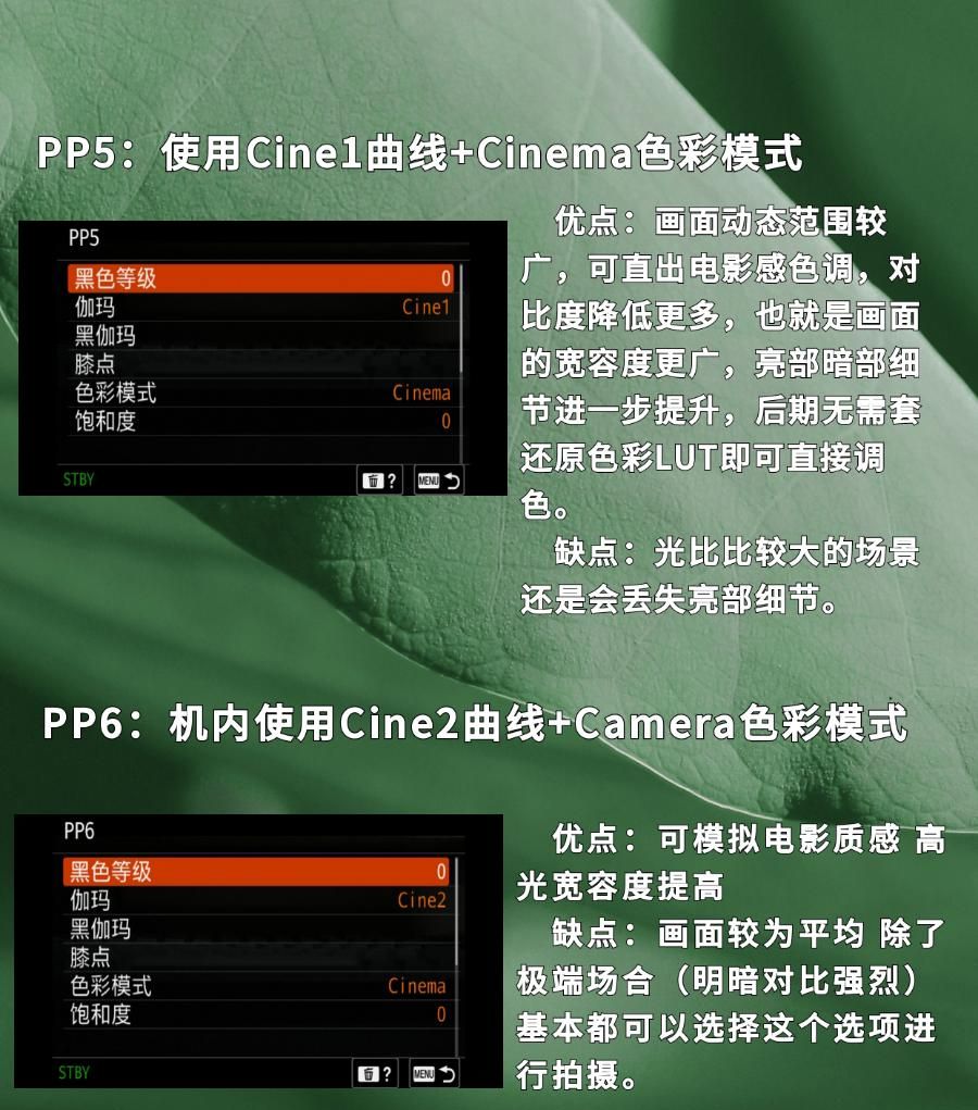 神秘的索尼PP1到PP11是什么?该如何选择PP值?