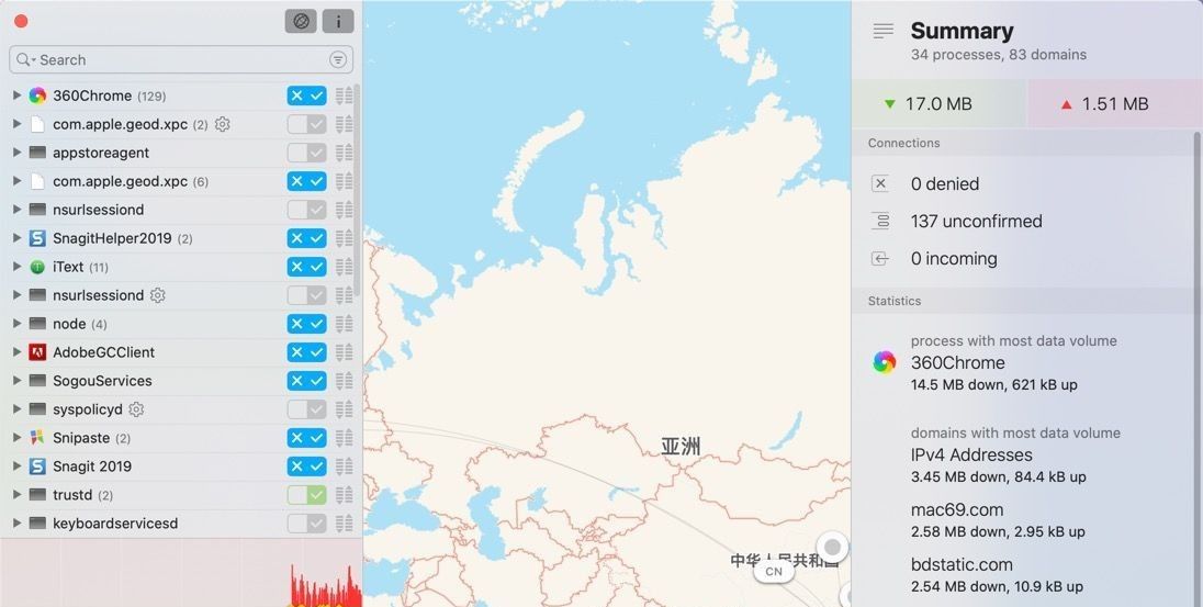 号称小飞贼的Mac系统防火墙工具Little Snitch，支持10.15系统？