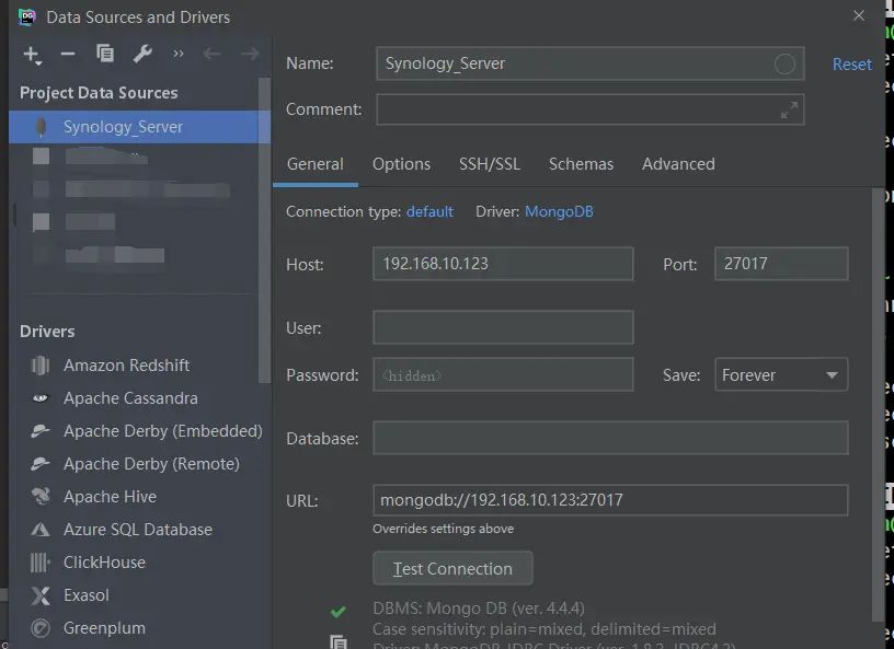CentOS下安装配置MongoDB以及设置局域网访问