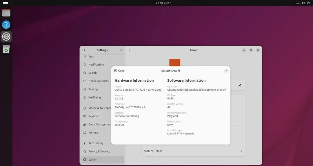 告别Xorg！Ubuntu 25.10 Beta镜像来了，Linux 6.17内核+GNOME 49
