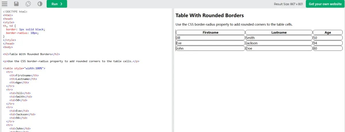 【html学习笔记14】- 表格