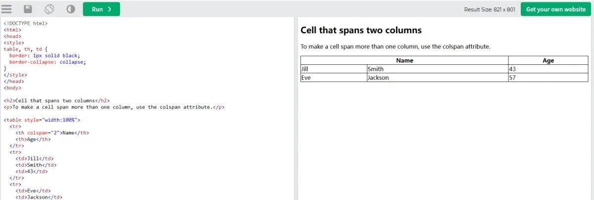 【html学习笔记14】- 表格