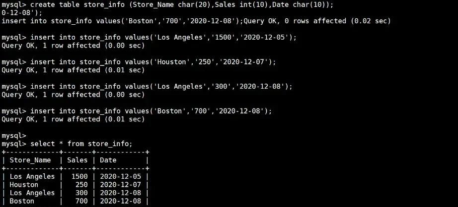 MySQL 高级(进阶)SQL 语句