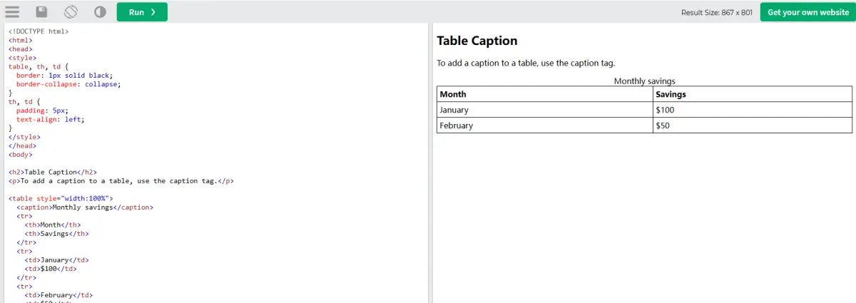 【html学习笔记14】- 表格