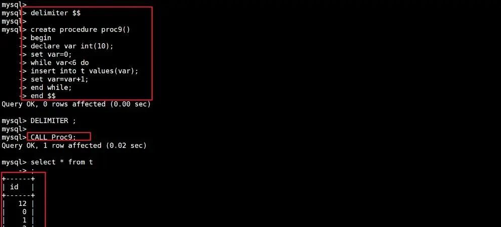 MySQL 高级(进阶)SQL 语句