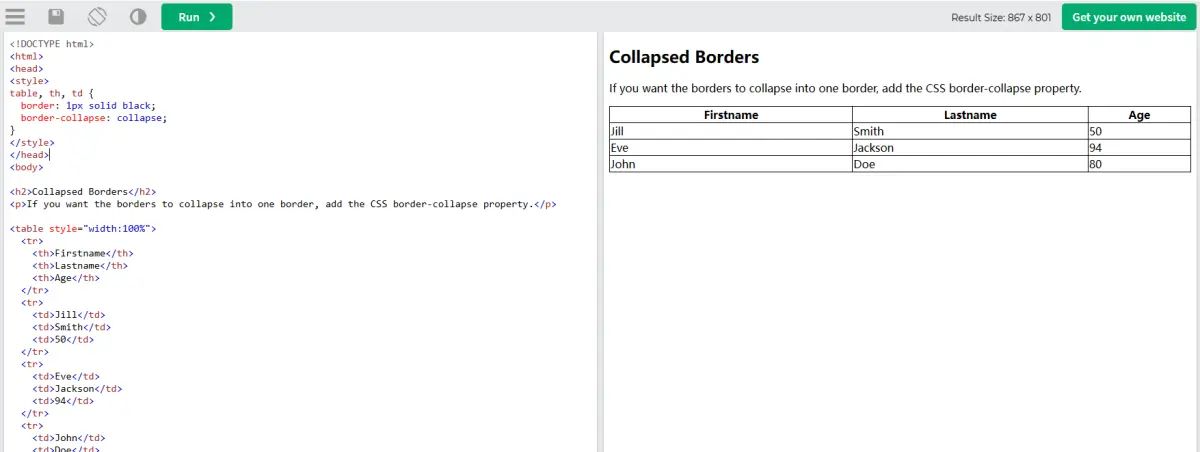 【html学习笔记14】- 表格