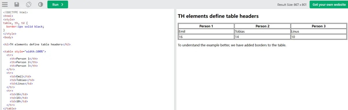 【html学习笔记14】- 表格