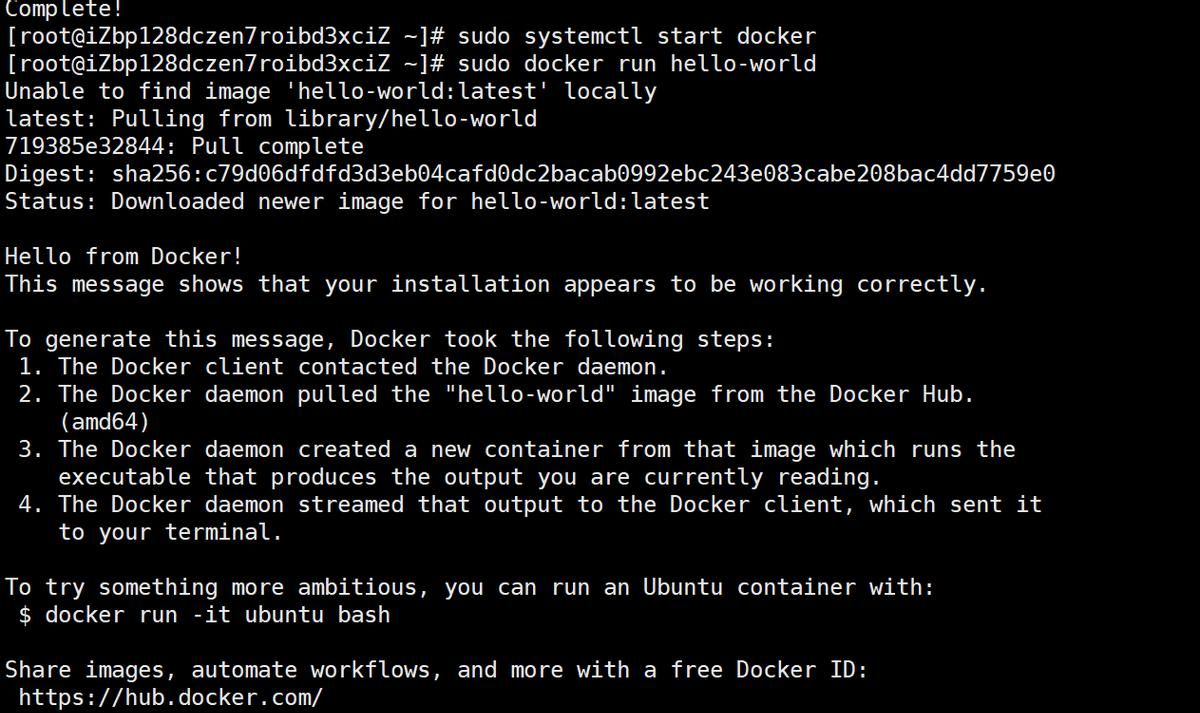 Docker新手教程《一》