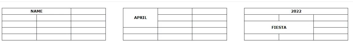 【html学习笔记14】- 表格