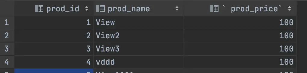 简单的select 查询