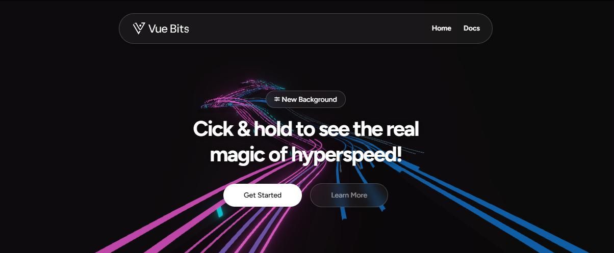 推荐一款开源免费的动画组件库,Vue-Bits,动画丝滑又好看 - 鹿快
