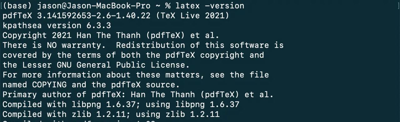 macOS 配置 LaTeX ( MacTeX + VScode + Skim )