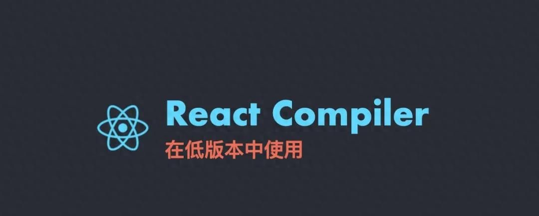 我找到了 Compiler 在低版本中使用的方法，它不再是 React 19 的专属 - 鹿快
