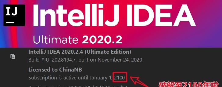 5分钟解决 IntelliJ IDEA 使用问题(免费激活至 2100 年)