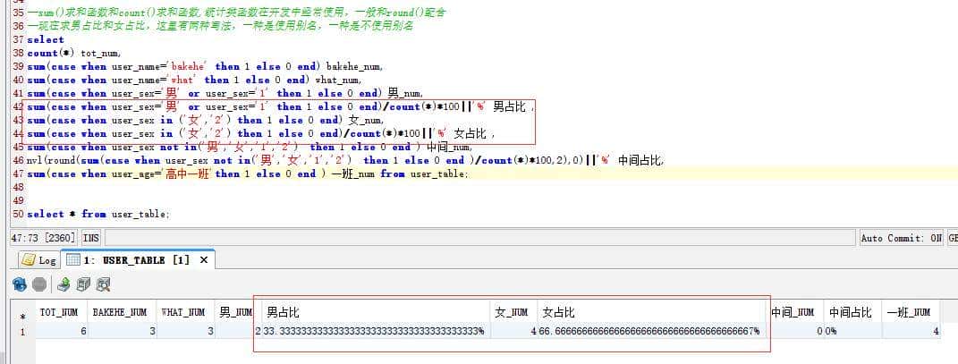 java开发中常用Oracle函数实例总结比较，当真不少