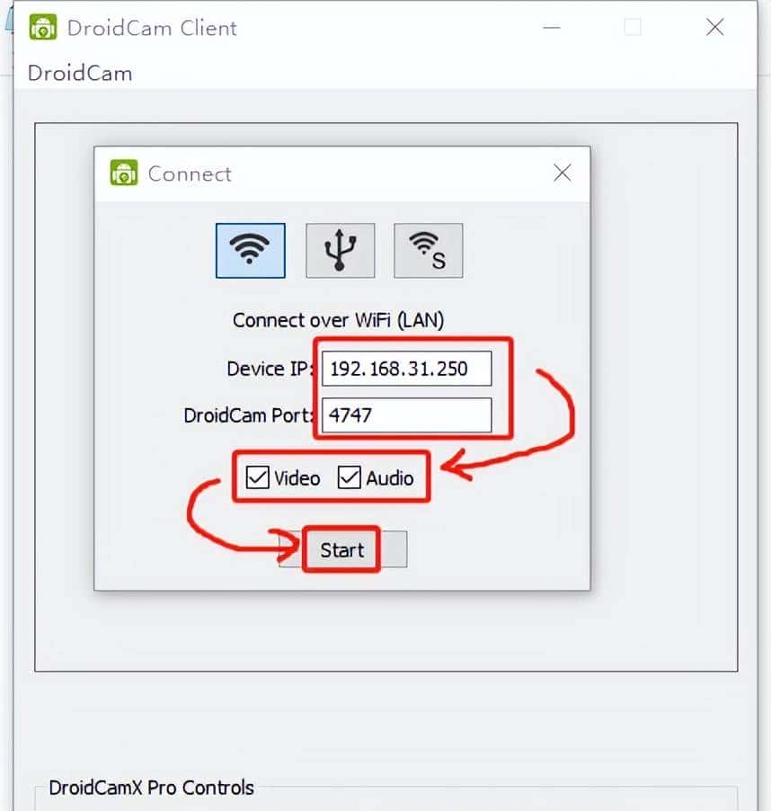 用手机做电脑的摄像头和麦克风 - 鹿快