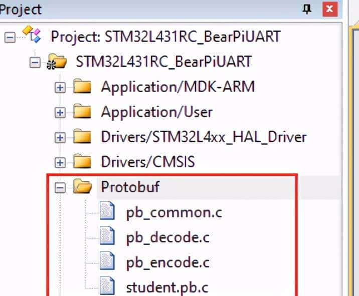 手把手教你在STM32上使用nanopb