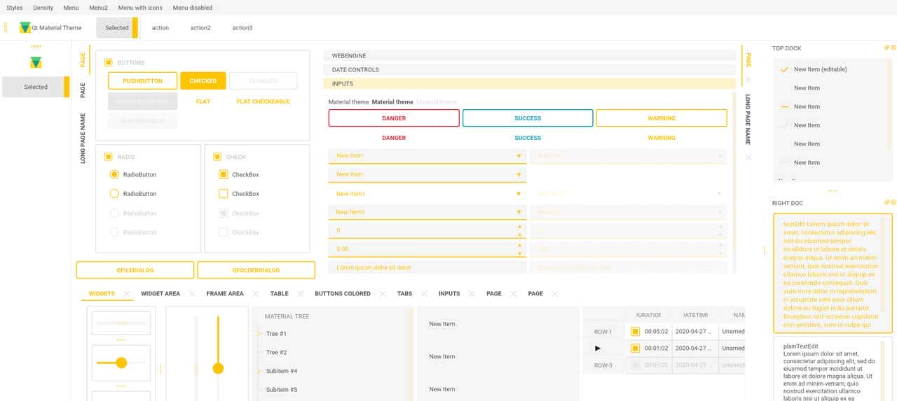 PyQt/PySide的界面美化工具,美化库