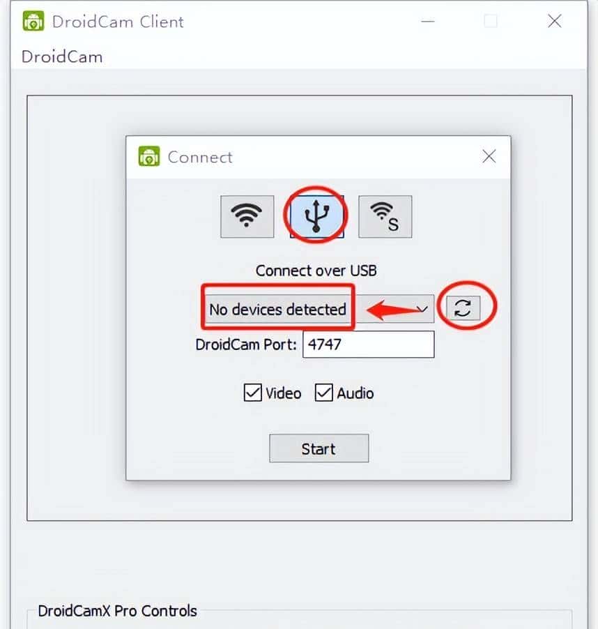 用手机做电脑的摄像头和麦克风