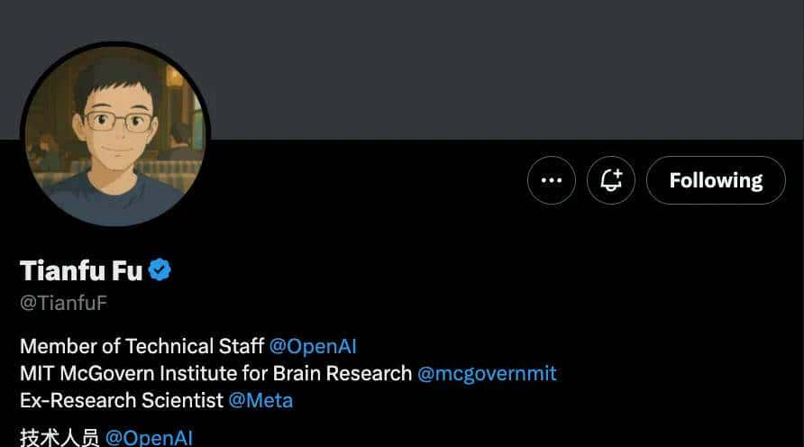 OpenAI华人露头就被挖！北大校友1个月前上直播，今天已是Meta人