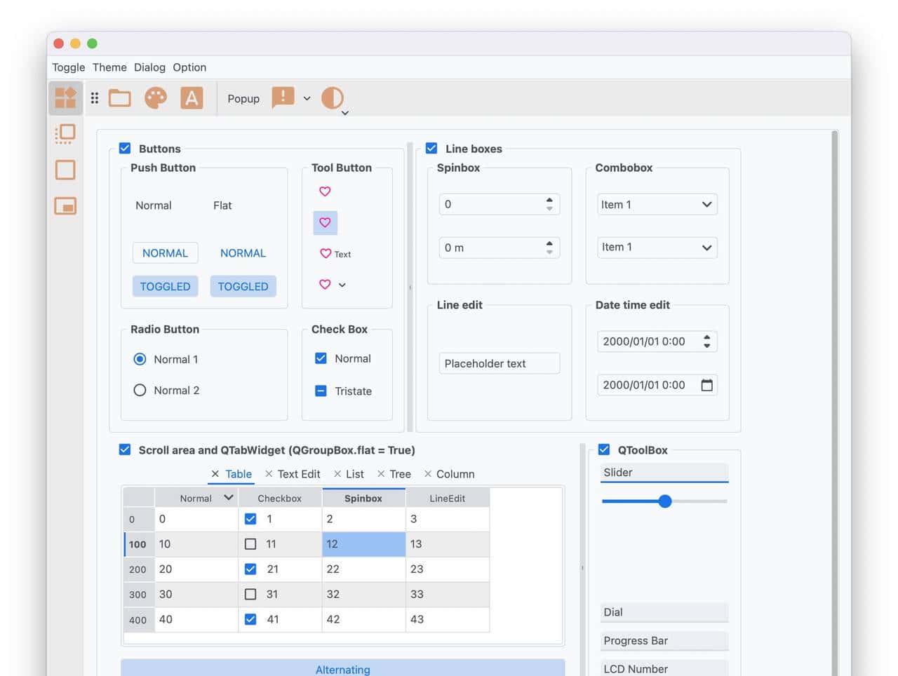 PyQt/PySide的界面美化工具,美化库