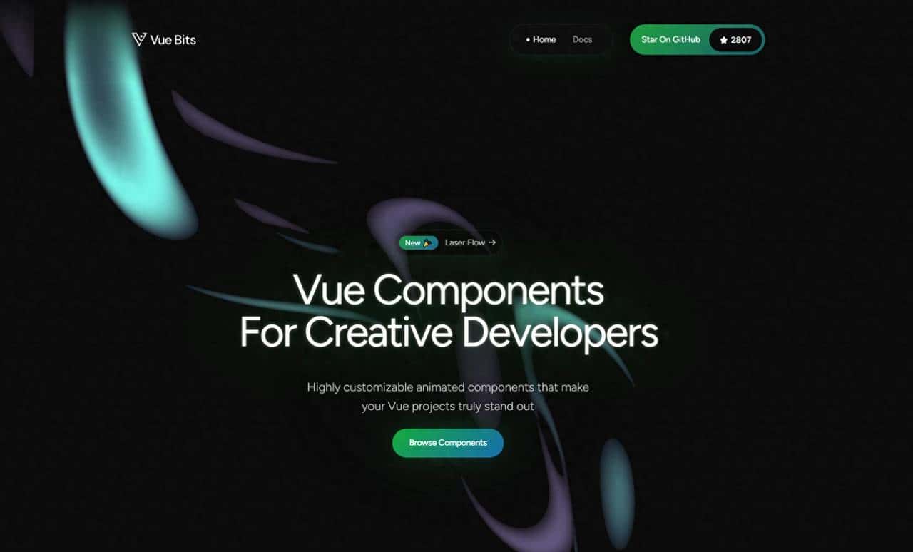 Vue Bits:让动画开发变得优雅,90+组件解锁前端新姿势 - 鹿快
