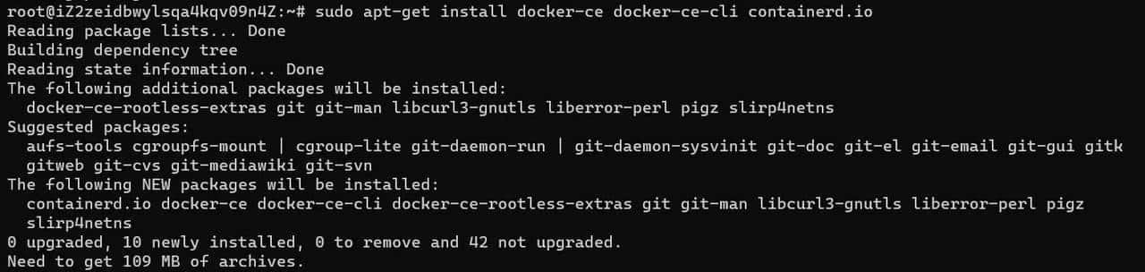 Ubuntu 安装Docker , docker compose