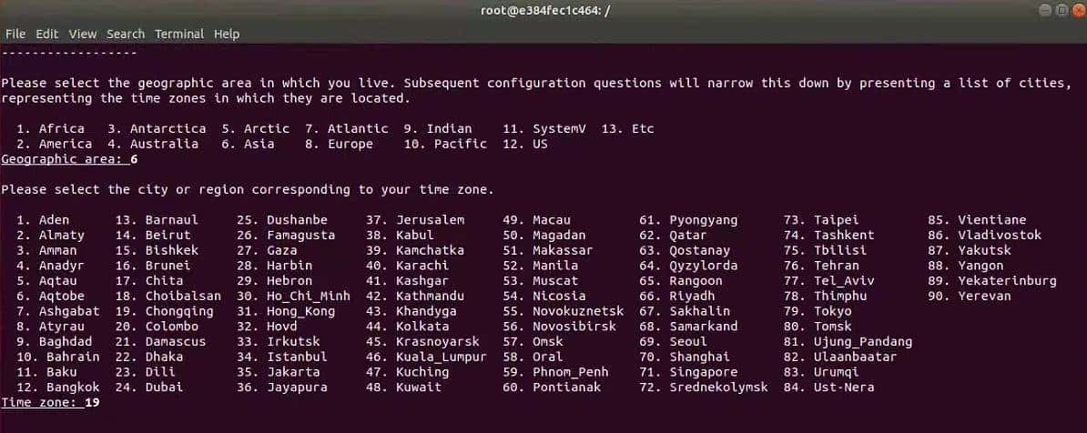 Docker部署Ubuntu系统下GDAL开发环境