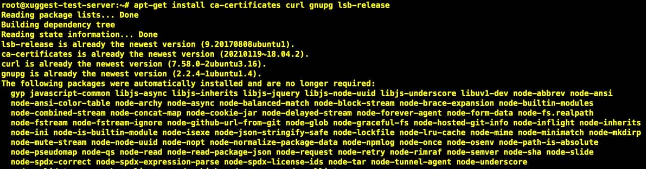 【Docker】Ubuntu 18.04 安装Docker