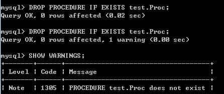MySQL中的存储过程和函数
