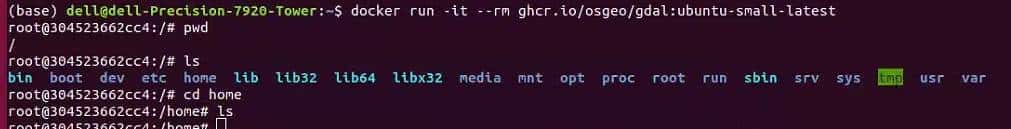 Docker部署Ubuntu系统下GDAL开发环境