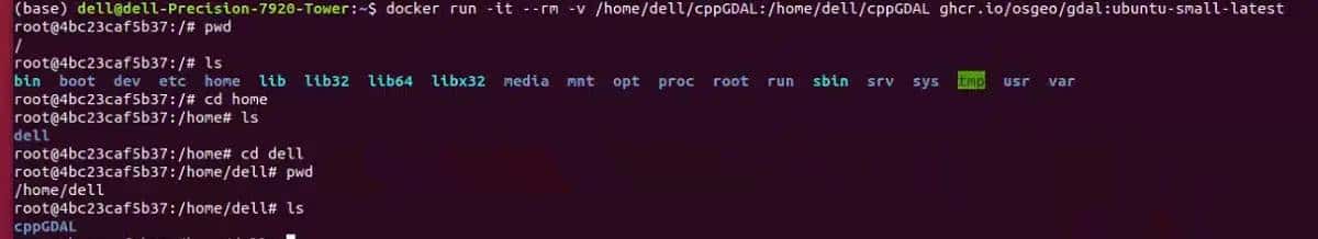 Docker部署Ubuntu系统下GDAL开发环境