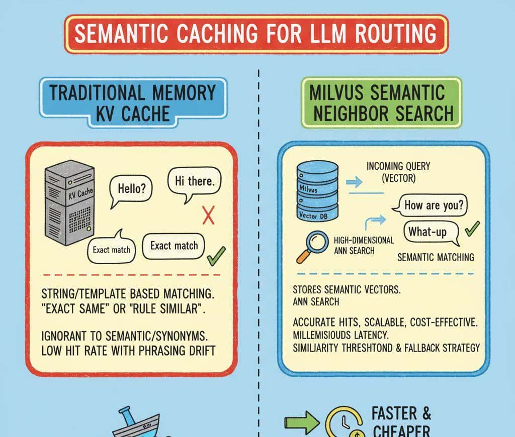 大模型贵，小模型蠢！vLLM+Milvus+智能路由，无痛降本50%