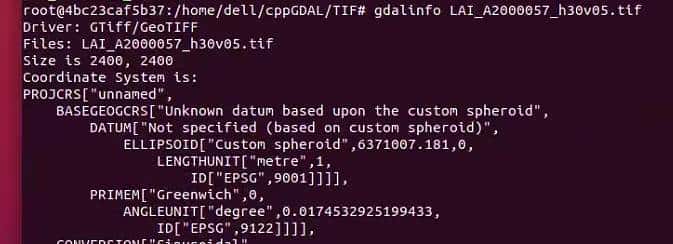 Docker部署Ubuntu系统下GDAL开发环境