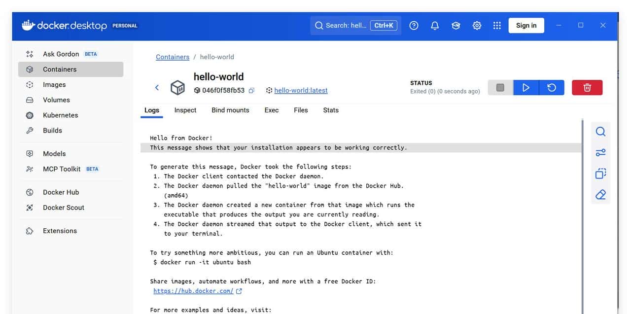 Windows下安装 DockerDesktop