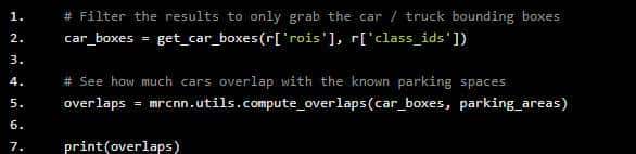 使用Mask R-CNN和Python查找空闲停车位(附完整代码)