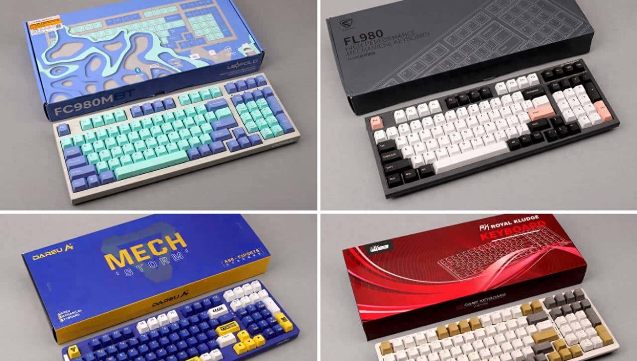 4月淡季选机械，这些叫98不一定是98的键盘 - 鹿快