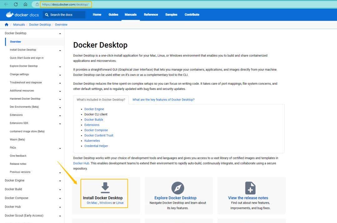 Windows 11 安装 Docker Desktop