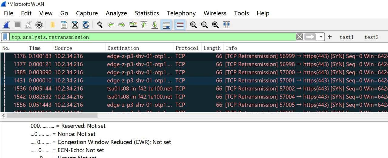 一起学习wireshark1.2.3四层过滤规则