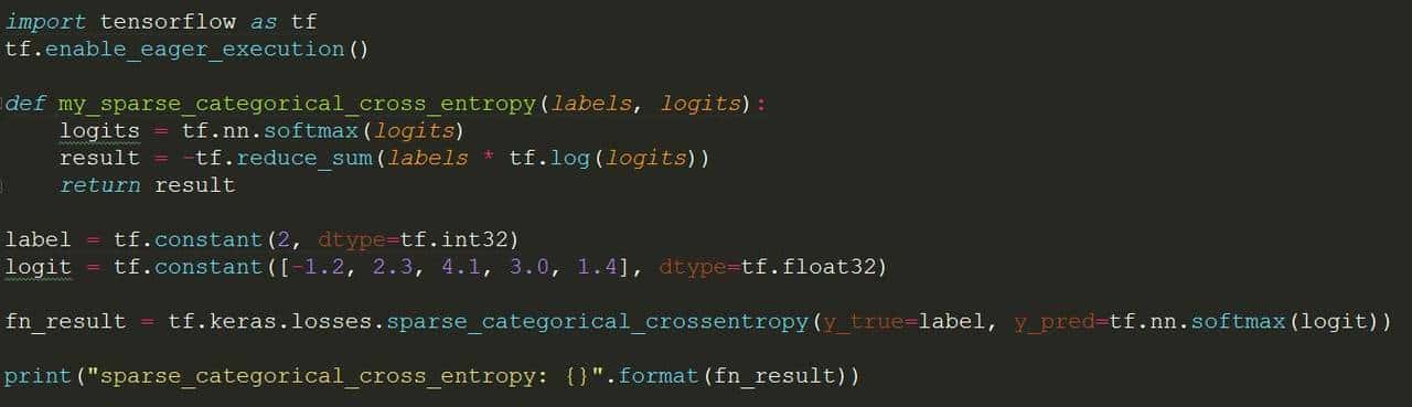 Tensorflow分类loss函数总结
