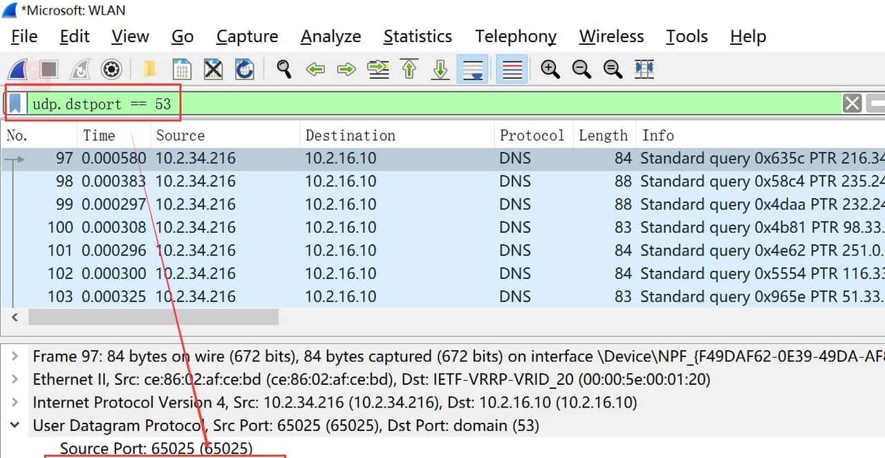 一起学习wireshark1.2.3四层过滤规则