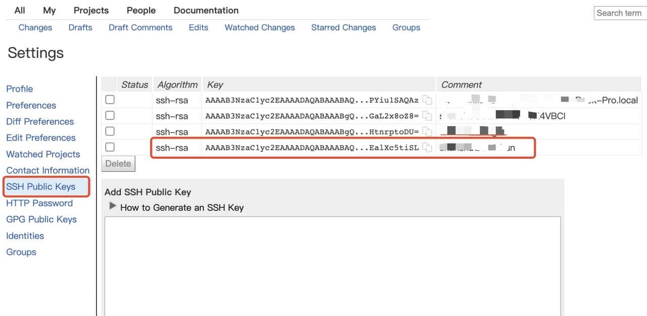 Windows下Gerrit配置SSH KEY