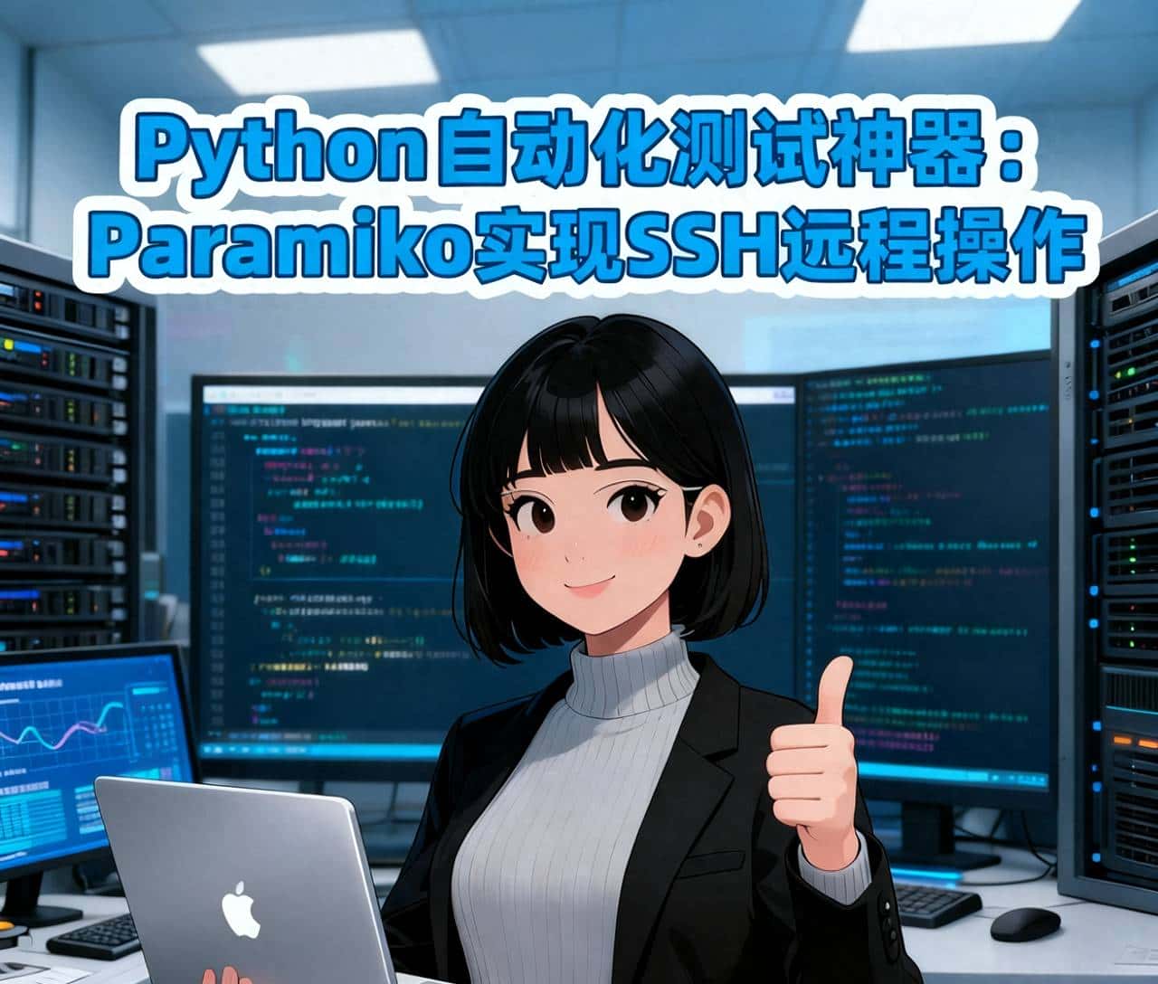 Python 自动化测试神器:Paramiko实现SSH远程操作 - 鹿快